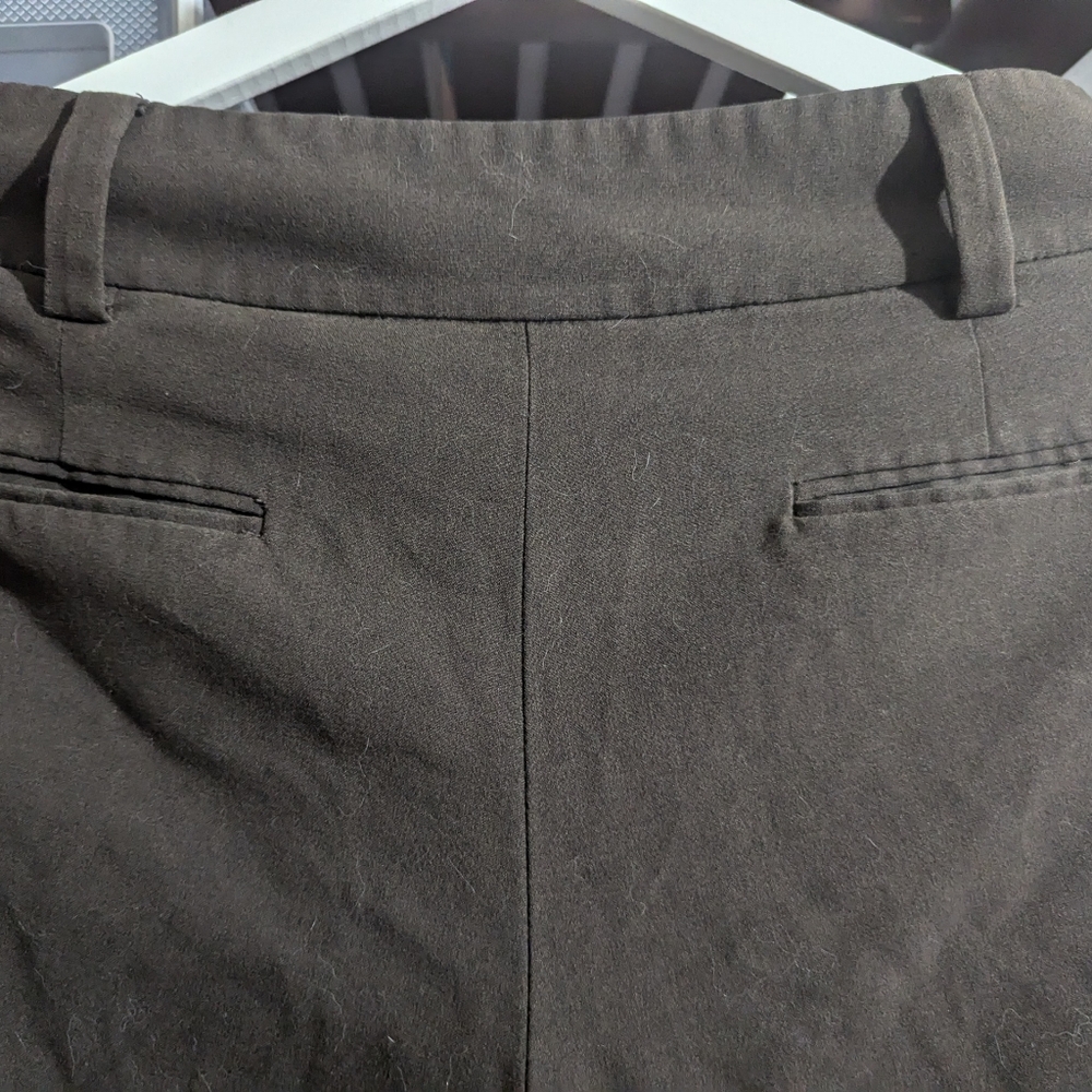 AB STUDIO CUFFED CAPRIS BROWN SIZE 8 PRE-LOVED - Picture 4 of 7